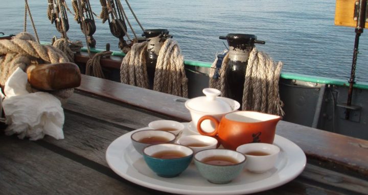 Старинная карта Атлантики