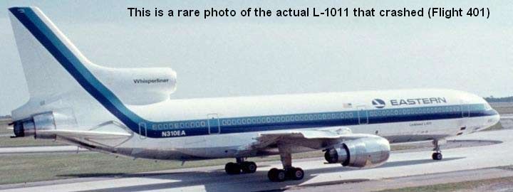 Призраки авиакатастрофы рейса 401 Eastern Air Lines