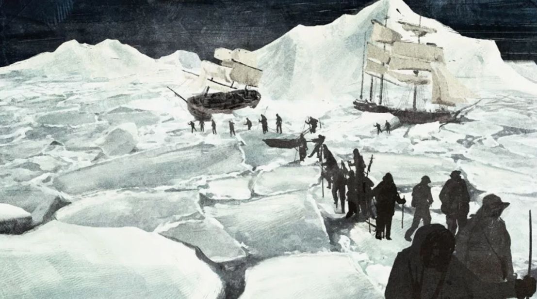 Экспедиция Франклина: 129 человек, два корабля