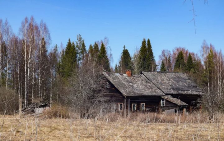 Пропавшая деревня  Красный Бор в Костромской области